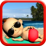 Logo of My Baby Babsy at the Beach 3D android Application 